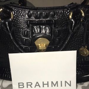 Brahmin Leather Shoulder Tote